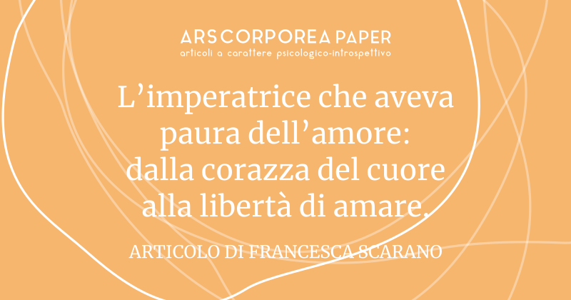 Paura di vivere. - ArsCorporea